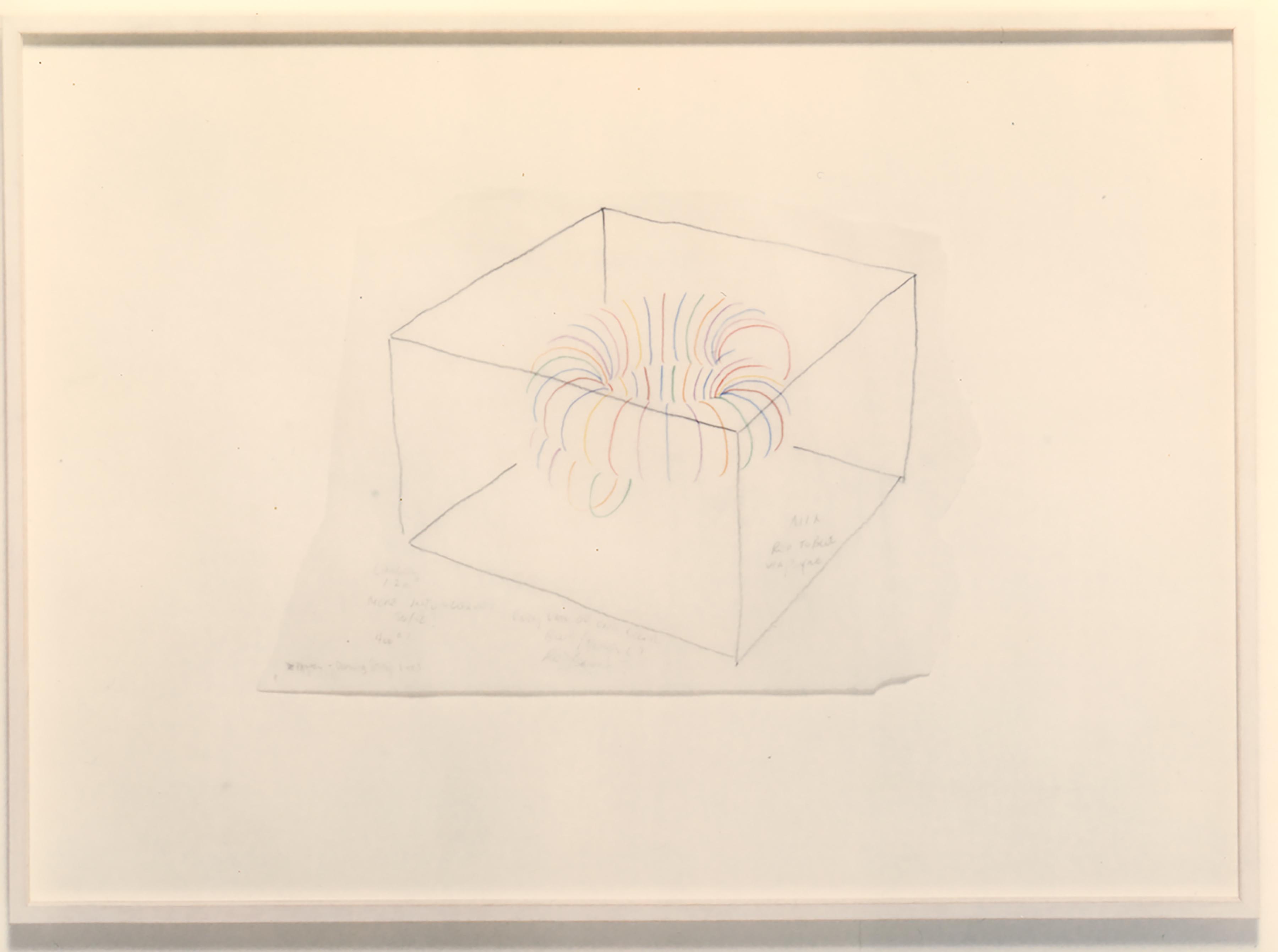 Max Neuhaus, Study for the drawing u0027Untitledu0027